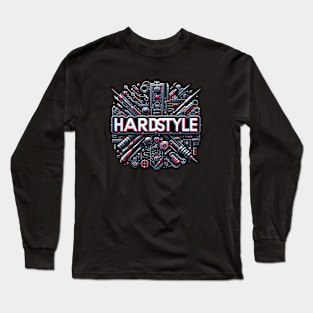 Hardstyle | Hardcore | Festival #A9 Long Sleeve T-Shirt